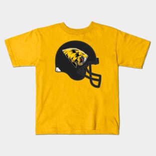 Sabercat Football Helmet (Primary) Kids T-Shirt